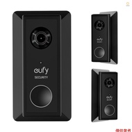 Wall Plate Come with L35°/R35 ° Wedge Compatible With Eufy  Battery Video Doorbell 2K HD Resolution 