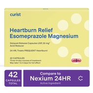 Curist Esomeprazole 20mg Capsules Delayed-Release - Acid Reflux Medicine for Heartburn Relief - 42 C