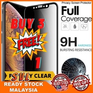[BUY 3 FREE 1] Privacy Clear Tempered Glass phone 13 Pro Max 12 11 X XS Max XR 7 Plus 8 SE 6 Screen 