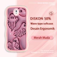 Jinouwe Samsung J2 J7 Prime Pro J7 2015 Core NXT J5 Pro 4G 2017 J3 2016 Colorful 3D Pink Ghost Phone