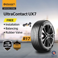 Continental UltraContact UX7 R17 205/60 215/60 225/60 235/65 (with installation)