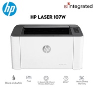 HP Laser 107w Single Function Mono Laser Printer