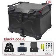 AYAY  กล่องท้าย | 45/55L | กล่องเก็บรถจักรยานยนต์ | ประตูท้ายเมเต้อลูมิเนียม กล่องอลูมิเนียมพร้อมตะแ