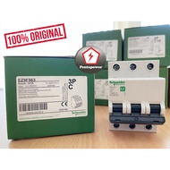 SCHNEIDER MCB 3POLE 6KA EASY9 EZ9F56306 EZ9F56310 EZ9F56316 EZ9F56320 EZ9F56332 EZ9F56363