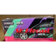 Tarmac Works 1/64 HKS Toyota GR86 Black
