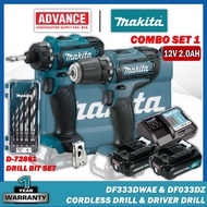 HARI RAYA MAKITA 12Vmax Cordless Combo RM698 ( DF333DWAE Drill &amp; DF031DZ Impact Drill / TD110DZ Impact Driver )