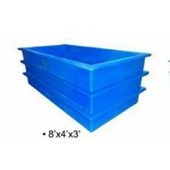 Fiberglass Tank 8 kaki (8x4x3)(Tank Only)(3/26)