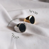 deliciaeph - Arvin Oval Signet Ring