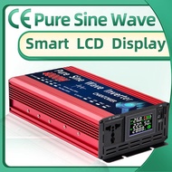 kssfsa Pure Sine Wave Inverter 12V 220V 24V 110V 2000W 3000W 4000W 5000W DC To AC Portable Power Voltage Converter Car Solar Inverter
