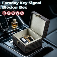 Faraday Key Signal Blocker Box 11.6 x 9 x 5.8 cm Anti-Theft Car Security Car Key Blocker Faraday Box