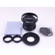 NEWYI Mini 25mm F1.8 APS-C Manual Focus Cctv Movie Lens for Canon Eosm Ef-m Nikon Nikon1 Sony E Moun