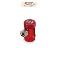 LOVIVER R134a Pressure Range Pressure Adapter R134a Coupler Resistant Automotive