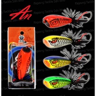 AN LURE 602 JUMP FROG 16g FISHING LURE MADE BY REAL WOOD PRODUCT