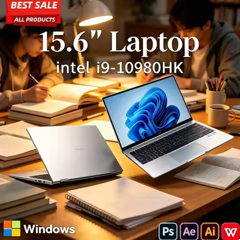 Intel Core i9-10980HK Unlock 2TB SSD 16GB RAM Gaming & Office Pro Laptop Optimal 15.6" Notebook 2026