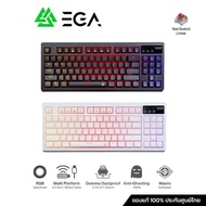 Gaming Keyboard CMK4,Red Switch - คีย์บอร์ดเกมมิ่ง EGA Black
