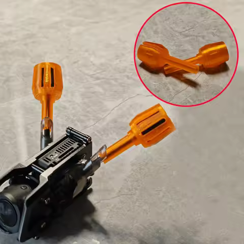 1Pair For DJI O4 Pro Antenna Protective Cover 3D Printed TPU Protector Cap Collision-proof Crash-pro