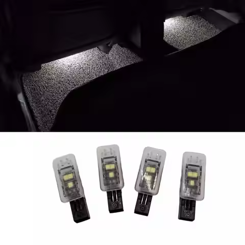 4pcs High brigh Led Foot Lights Pathway Footwell Lamp for VW ID3 ID4 Jetta MK7 T-ROC 2G0 947 409