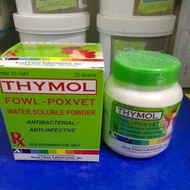THYMOL POWDER 75G (Water soluble powder) Arvet chem