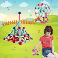 Magnetic Variety Magnetic Sticks Educational Magnetic Building Blocks Strong Magnets Assembly Buildi