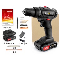 Bor Cordless Drill 36V / 48V Isi 28 Pcs Set Koper Bor Lengkap 2 Baterai/bor cas 2 baterai promo/bor casan murah komplit/bor cordless/bor batre1 set lengkap/bor cas murah 2 baterai/bor tangan tanpa kabel