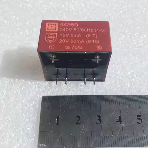 1PCS New high quality transformer 44950 240V 50/60hz 15v 5ma 20v 60ma