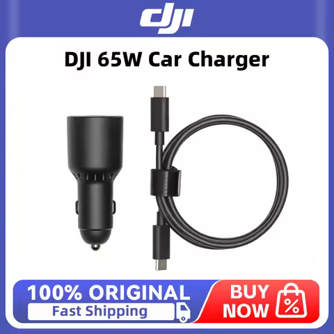 DJI 65W Car Charger for DJI Mini 5 Pro / Neo 2 / Mavic 4 Pro Drone Original Accessories in Stock
