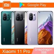 Xiaomi Mi 11 Pro 5G สมาร์ทโฟน Snapdragon 888 Octa Core 6.81 98% มือสองใหม่2K 120Hz AMOLED 3200X1440หน้าจอ67W ที่ชาร์จความเร็วสูง Xiaomi 11 Pro 5G