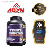 ♛Titan MASS - HALAL Jakim - Mass Weight Gainer 2kg Agym Nutrition