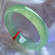 Yuyang Burmese Ice Jade Color Transparent Sapphire Oil Pit Bracelet Jade Bracelet Full Jasper Bracel