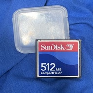 SanDisk 512MB CompactFlash 記憶卡