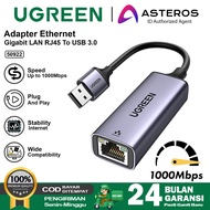 UGREEN USB 3.0 to LAN RJ45 Ethernet Speed Adapter 1000mbps 50922