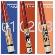 Popular Fury 13mm 57.48inches Pool High Quality American Maple Shaft 1/2 Split Stick Professional Bi