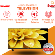 (DELIVERY KEDAH, PERLIS & PENANG ONLY) Sharp AQUOS 42" FHD Android Google Smart TV Television Televi