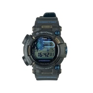 卡西歐 G-SHOCK Master of G - Sea Frogman GWF-D1000B-1JF 黑色不銹鋼樹脂男士太陽能電波手錶