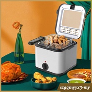 [ Deep Fryer Pot Kitchen Gadgets Fryer Electric Deep Fryer Deep Fry Food for Kitchen Countertop Restaurant Chips