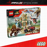LEGO 76976 Jurassic World Spinosaurus & Quetzalcoatlus Air Mission