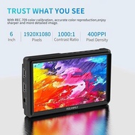 Feelworld Fw568 V3 6 Inch Monitor Camera Field With Waveform Luts Video
