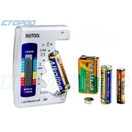 HUOTO Digital Display Battery Tester Power Tester Dry Battery Capacity Tester Battery Voltage Tester
