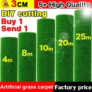 【5-year warranty】2*10M Artificial grass mat 25/30MM Fake Lawn Turf Mat with Dewatering Hole
