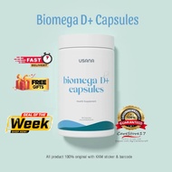 [new packaging] READY STOCK🔥 ORIGINAL USANA Biomega D+ III Plus (EXP 11/2025) 56 SOFT GEL CAPSULES 🔥