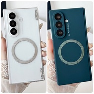 Skin-like Auto-rebound Hinge Strong Magnetic Glass Protector Phone Case For Samsung Z Fold 7 Fold7 G