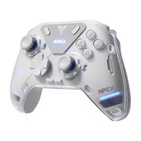 4 Gaming Controller Wireless Elite Force Feedback Trigger Support PC/Switch/Mobile/TV Box Gamepad fo