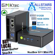 GMKtec NucBox G11 Mini PC AMD (Ryzen Embedded R2514 | 16GB | 512GB | Dual 2.5G LAN | Win 11 Pro) Min