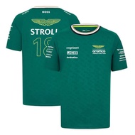 Newest F1 Racing Suit + Aston Martin Cognizant F1 Team Jersey + Summer Men&Women Short Sleeve T-Shi
