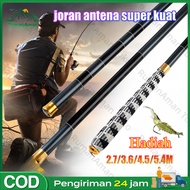 【Beli 1 gratis 1】(COD)Joran antena super kuat / tegek import kaku ringan / tegek pancing super kuat 
