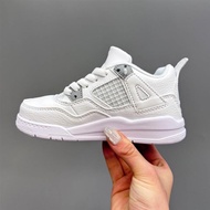 NK 4 Generation Trendy Shoes Retro Mid-help Casual Children's Shoes Basketball Shoes