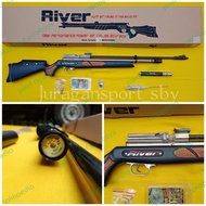 terbaru !!! pcp river long od 25 ada manometer, pengisian pakai pompa