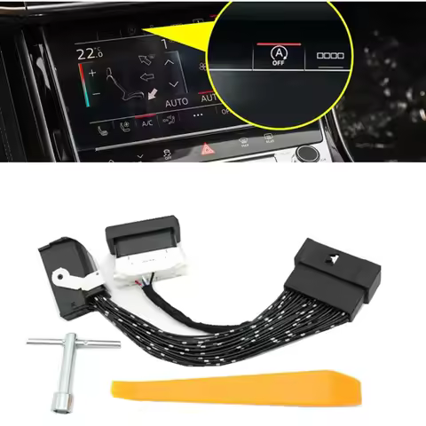 Car Start Stop Canceller Engine System Eliminator Device Control Sensor Cable For Audi A6 C8 A7 4K8 