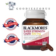 Blackmores Super Strength CoQ10 300mg Heart Health Vitamin 30 capsules/Heart Vitamin