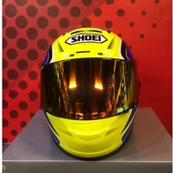 FULLFACE TSR DAIJIRO YELLOW WITH SIRIM X-12 99.9% CONVERT HELMET ( SHOEI )